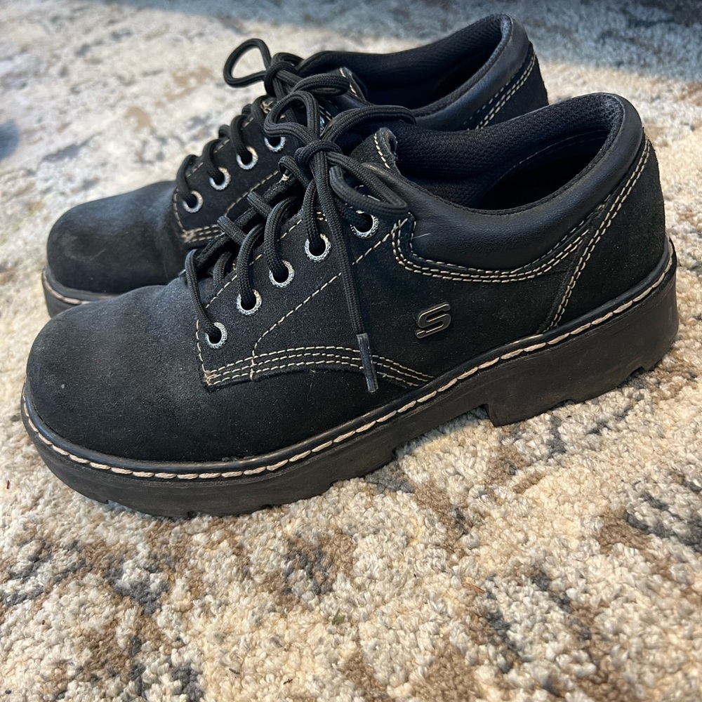 Women's Skechers Parties Mate 45120 Oxfords, size 7.5